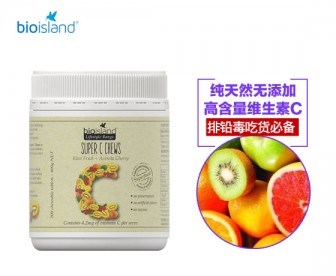 Bioisland 超级维生素C咀嚼片 200片 Bioisland 超级维生素C咀嚼片 200片